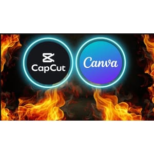 CapCut and Canva Masterclass Graphic Design With Video Ed…