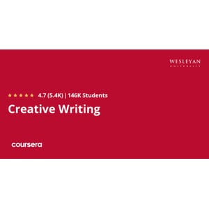 Creative Writing Specialization 2025-10 2026
