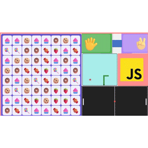 Build JavaScript Candy Crush Game & other Games Projects…