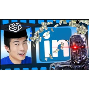 LinkedIn Growth with AI ChatGPT Viral Content Leads Sales…