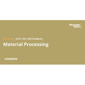 Material Processing 2025-9 | Complete Course 2026